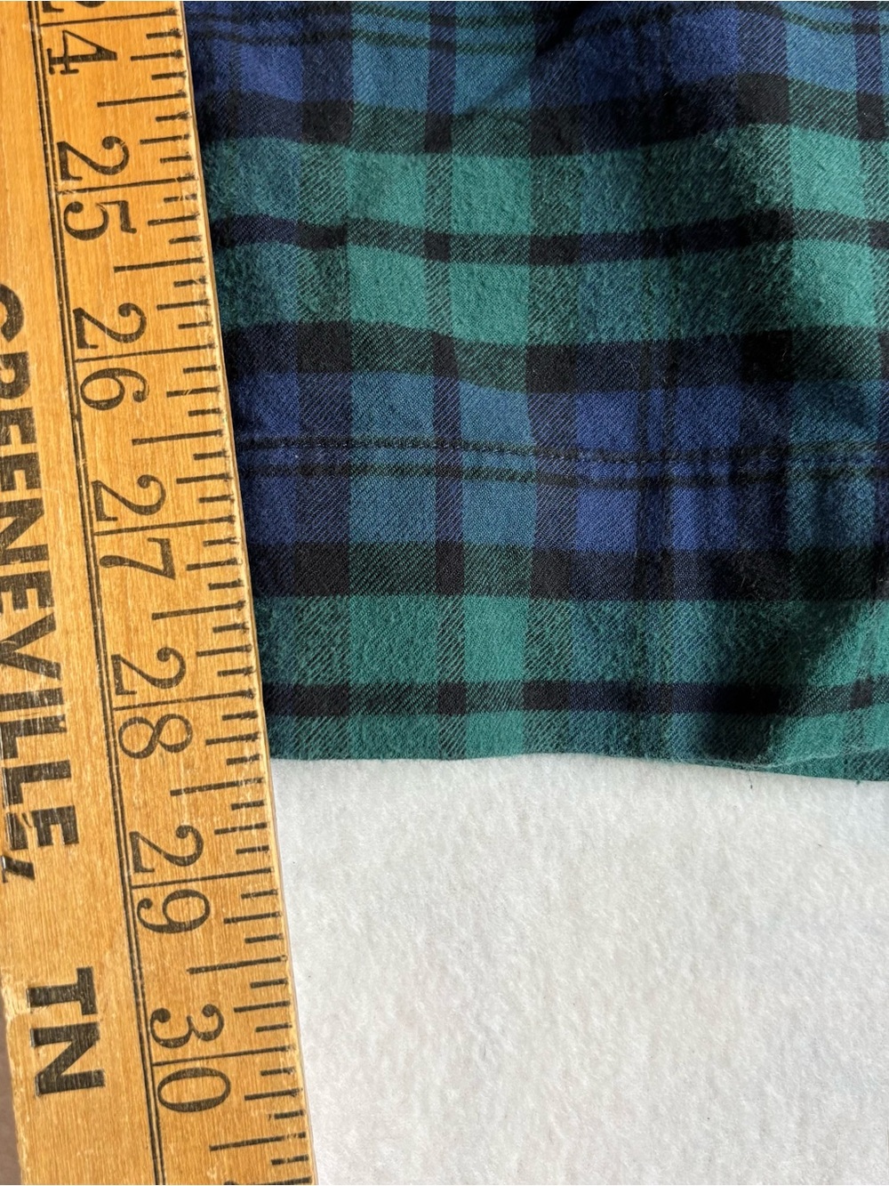 Vineyard Vines Green & Navy Plaid Lounge Pajama Pants with Red Trim - Picture 2 of 10